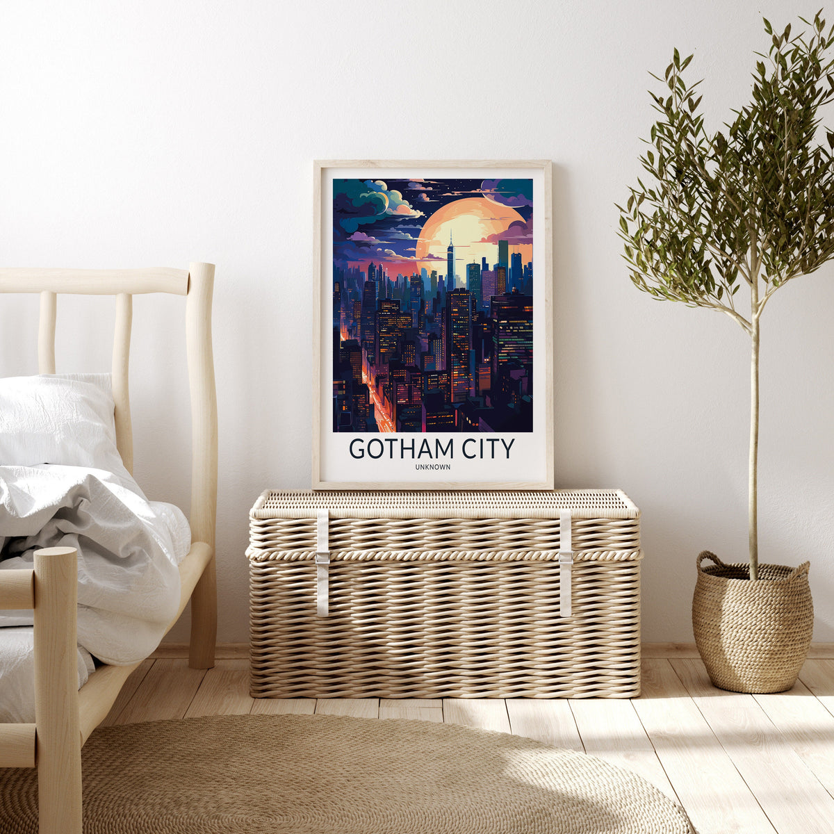 Gotham City travel poster – view 2