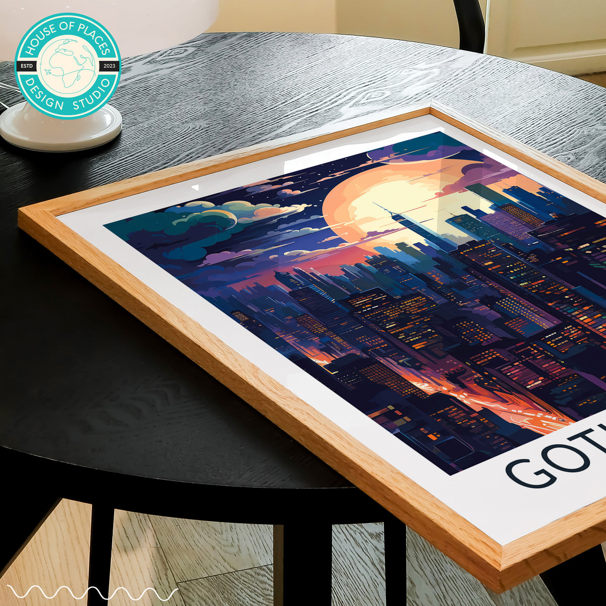 Gotham City travel poster – view 4