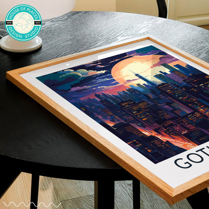 Gotham City travel poster – view 4