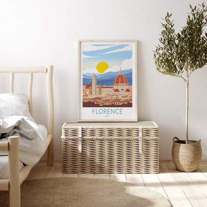 Florence travel poster – view 2