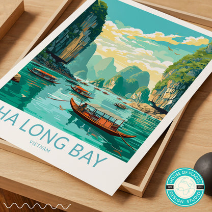 Ha Long Bay travel poster – view 6