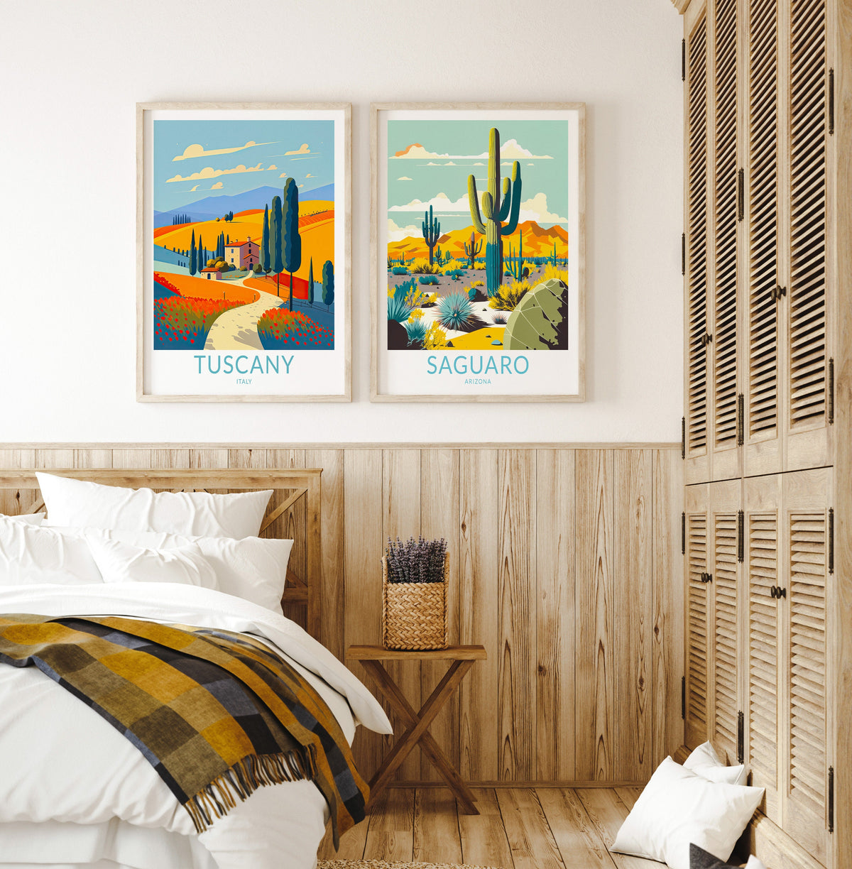 Tuscany travel poster – view 7