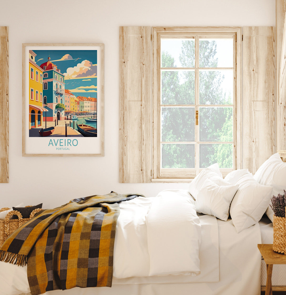 Aveiro City travel poster – view 3