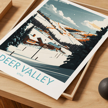 Deer Valley travel poster – view 4