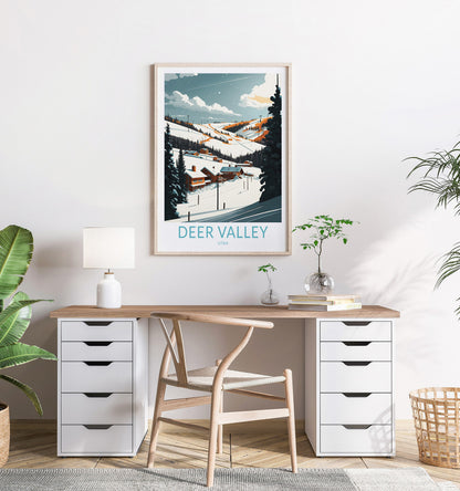 Deer Valley travel poster – view 3