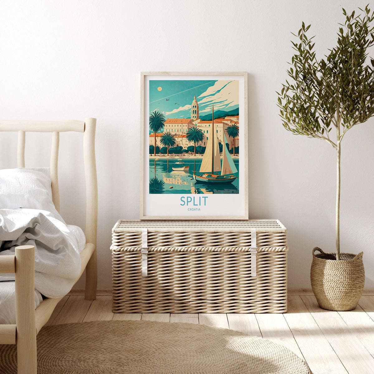 Split travel poster – view 2