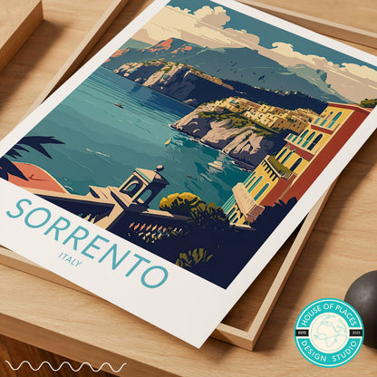 Sorrento travel poster – view 6