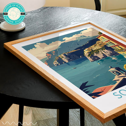 Sorrento travel poster – view 4