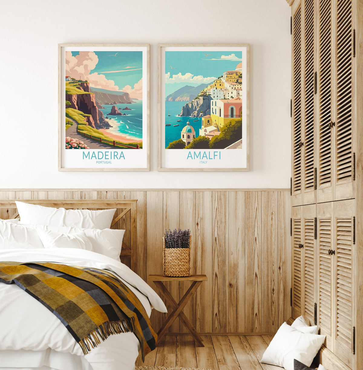 Amalfi City travel poster – view 7