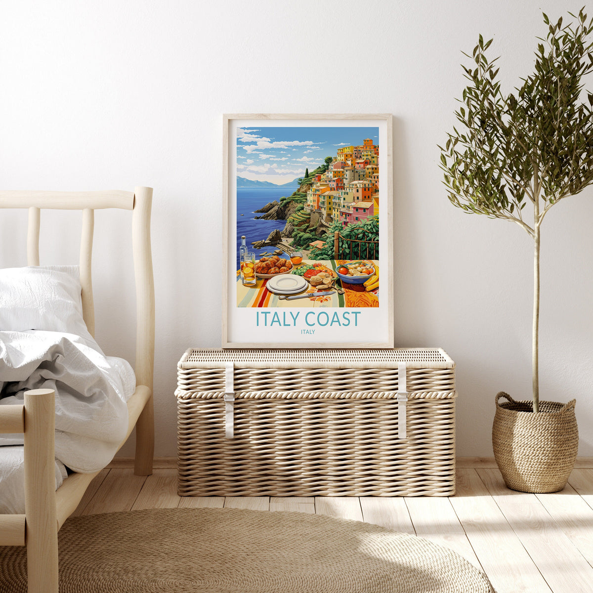 Italy Coast travel poster – view 2