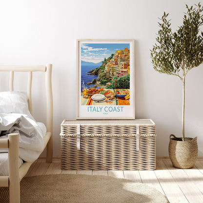 Italy Coast travel poster – view 2
