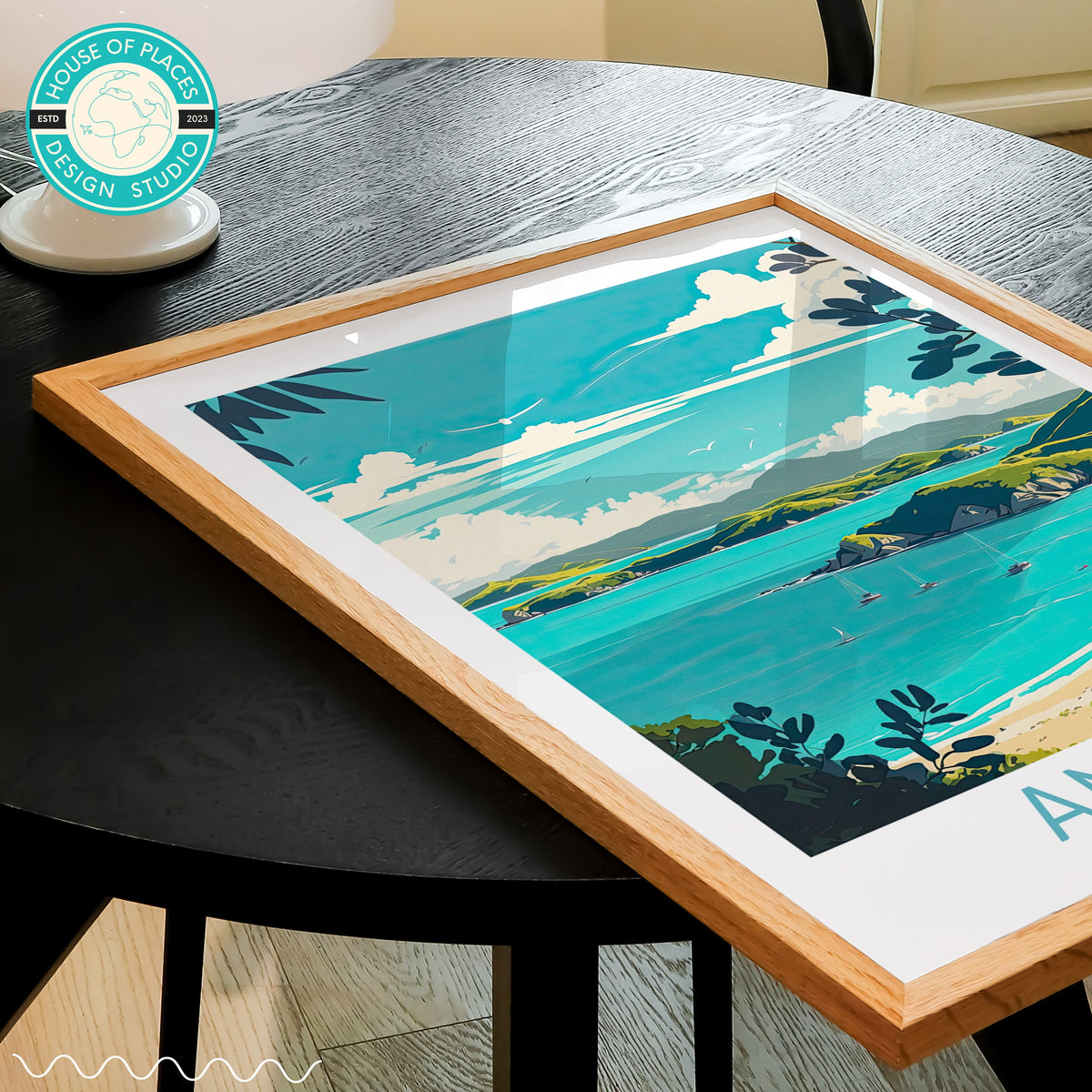 Antigua Caribbean travel poster – view 7