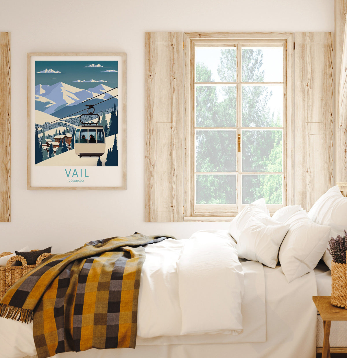 Vail travel poster – view 3