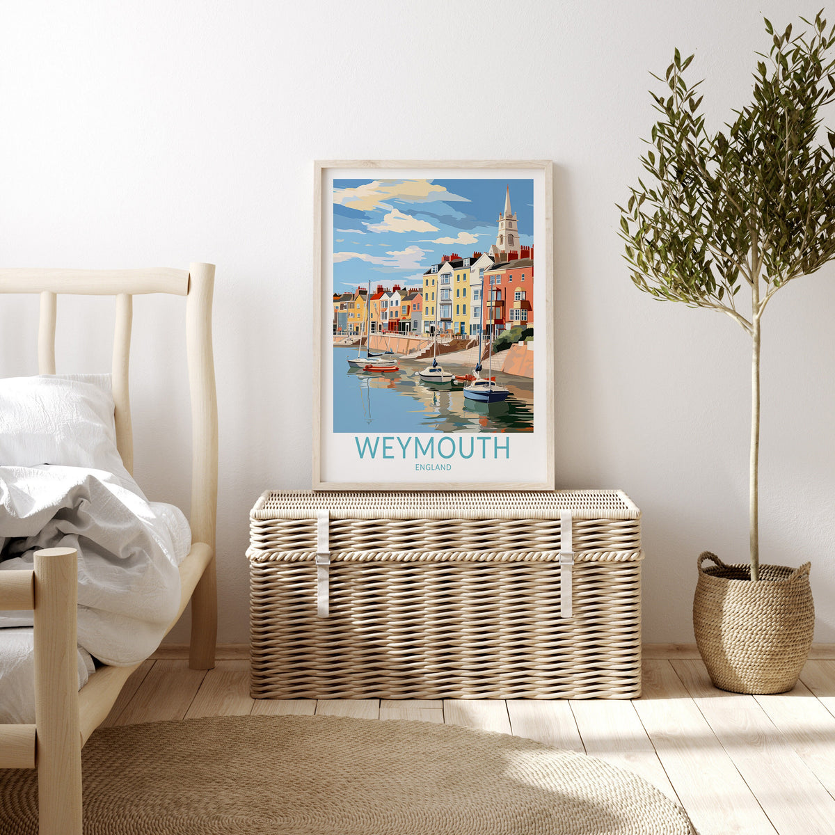 Weymouth travel poster – view 2