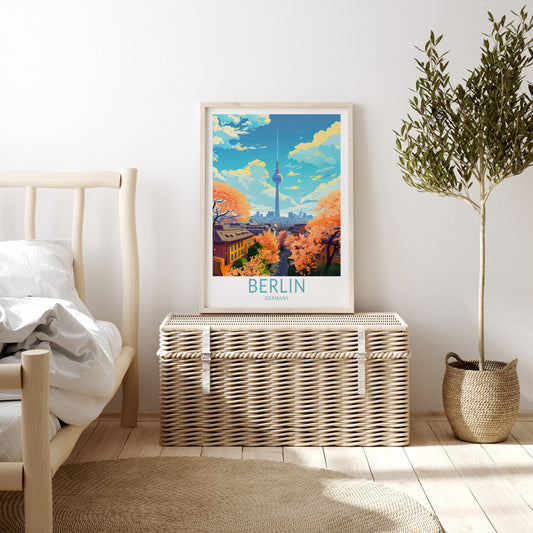 Berlin travel poster – view 2