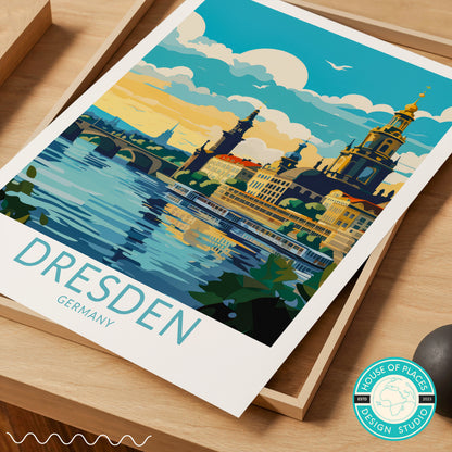 Dresden travel poster – view 6