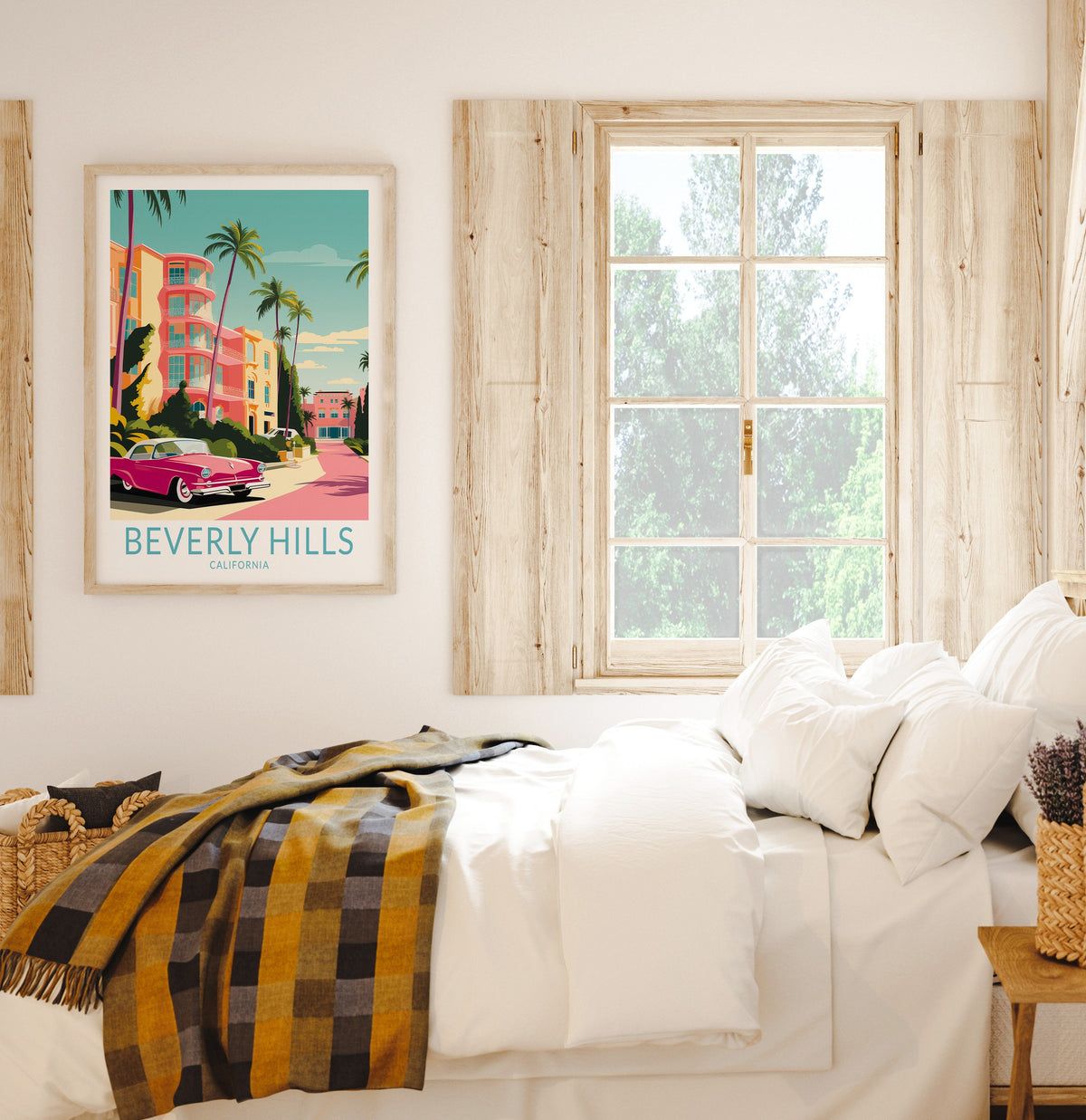 Beverly Hills travel poster – view 3