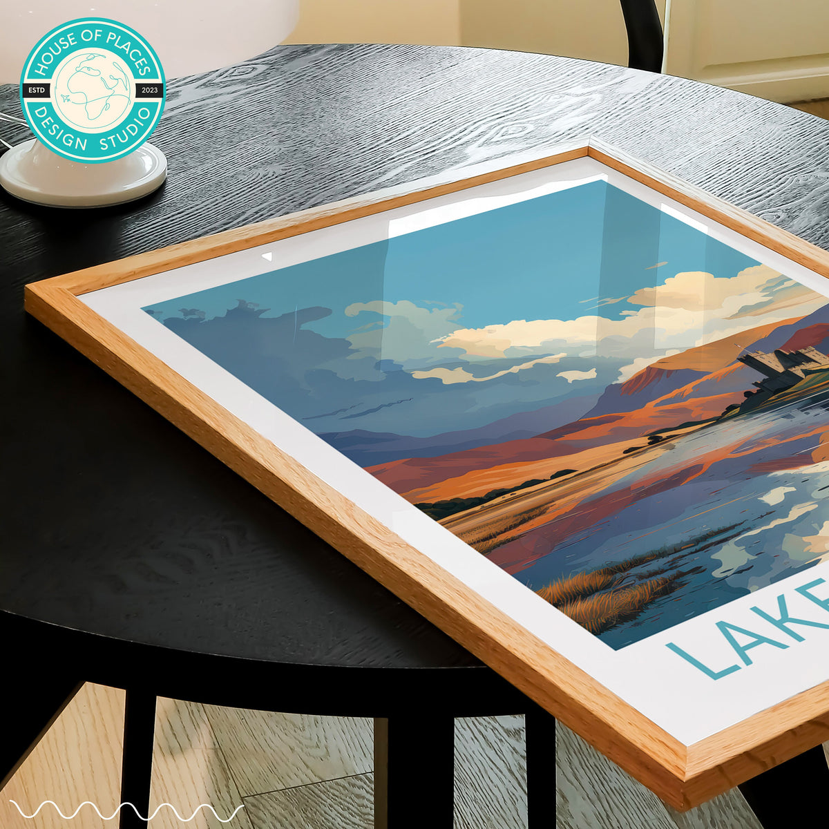 Lake District travel poster – view 7