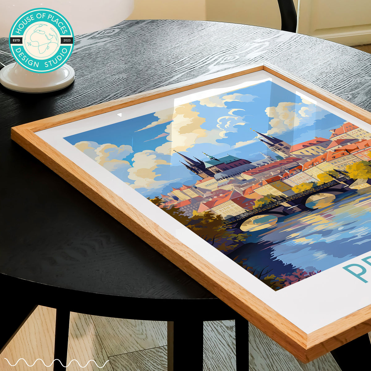 Prague travel poster – view 4