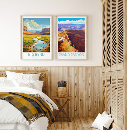 Big Bend National Park travel poster – view 7
