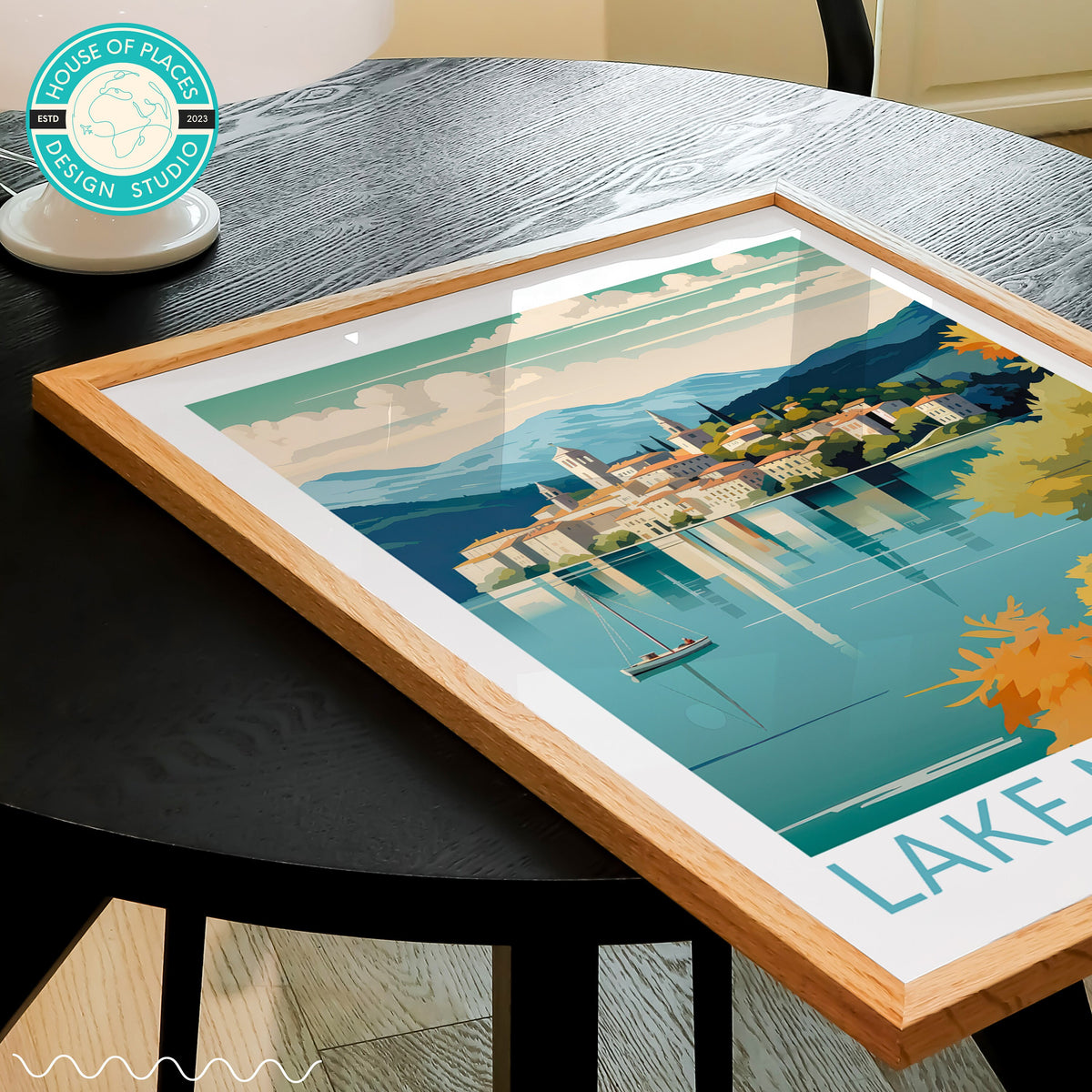 Lake Maggiore travel poster – view 4
