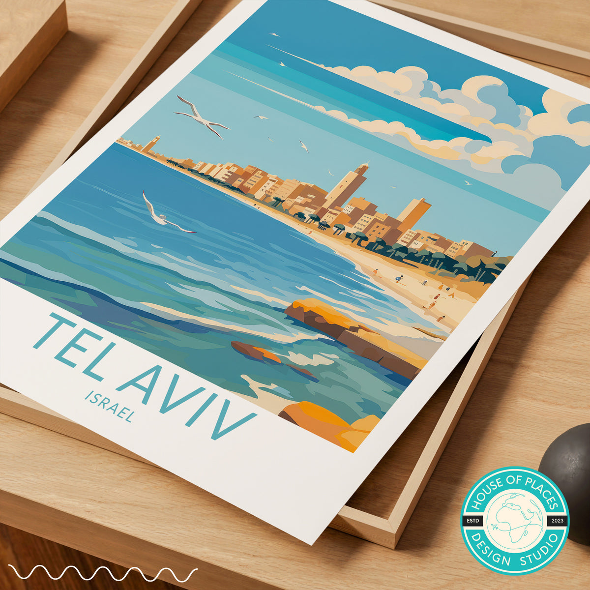 Tel Aviv travel poster – view 6
