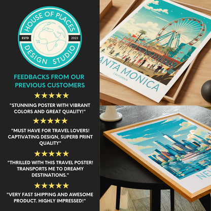 Tel Aviv travel poster – view 5