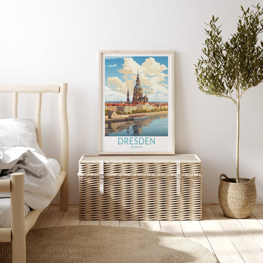 Dresden travel poster – view 2