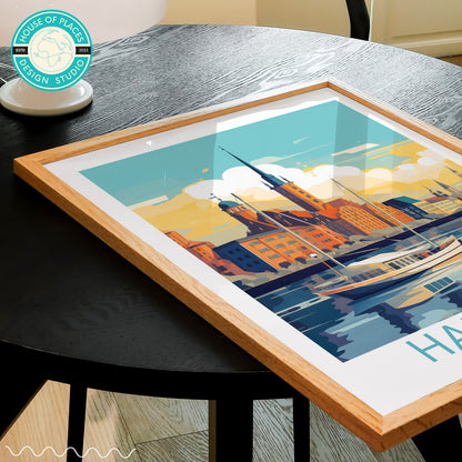 Hamburg travel poster – view 4