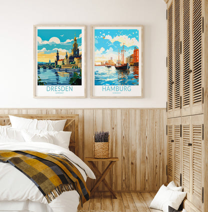 Dresden travel poster – view 7