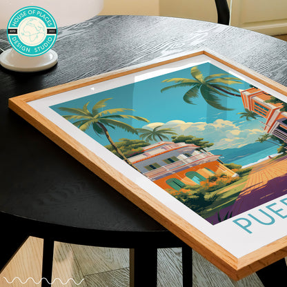 Puerto Rico travel poster – view 4