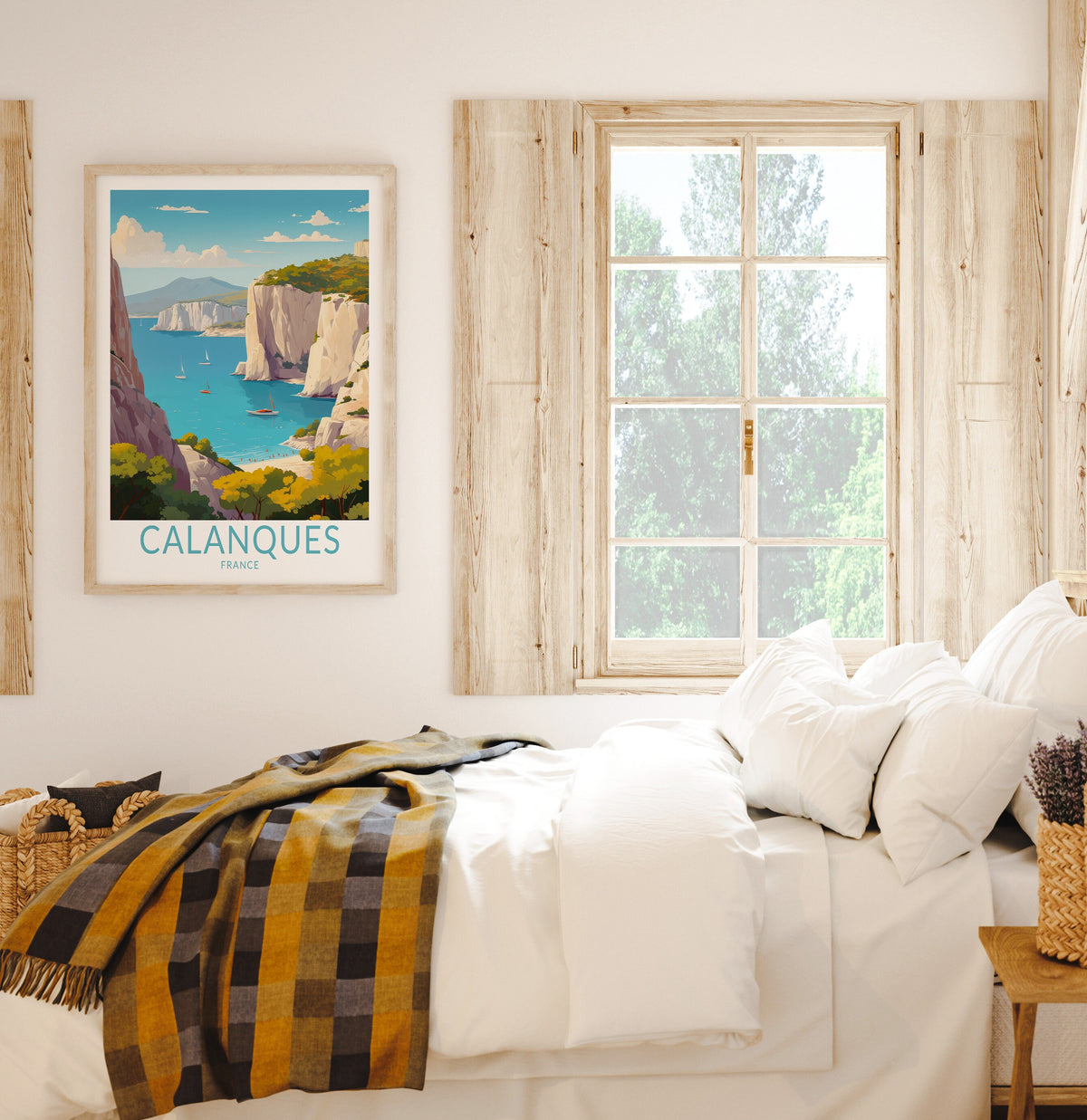 Calanques travel poster – view 3