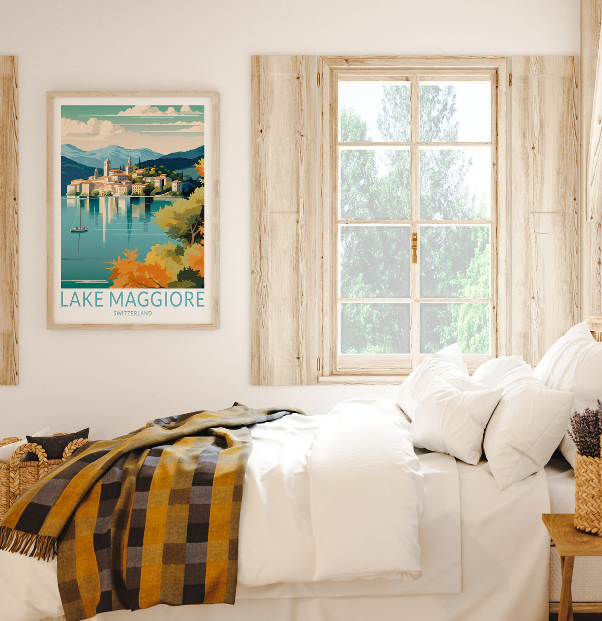 Lake Maggiore travel poster – view 3
