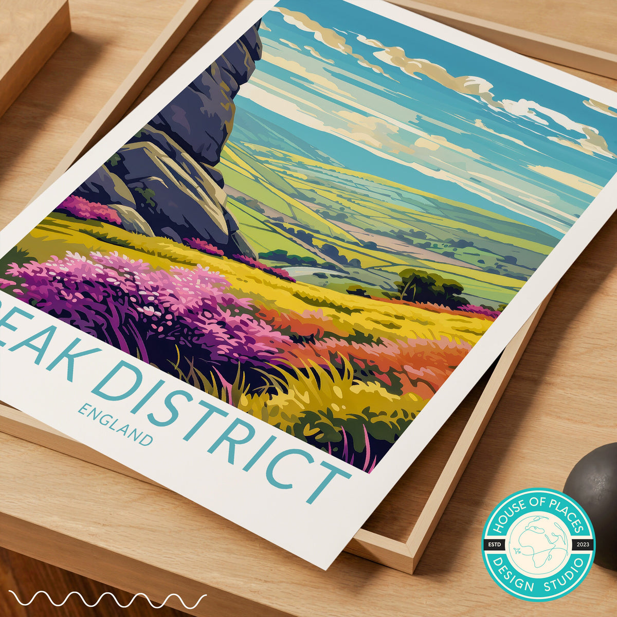Peak District National Park travel poster – view 6