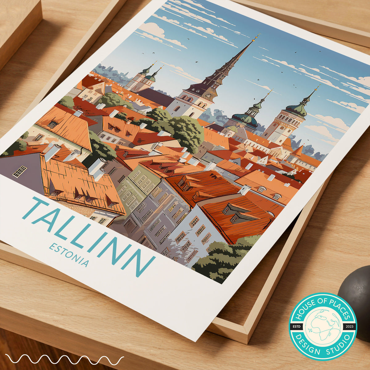 Tallinn travel poster – view 6