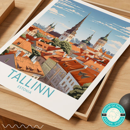 Tallinn travel poster – view 6