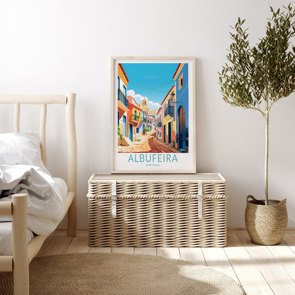 Albufeira travel poster – view 2