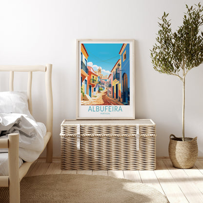 Albufeira travel poster – view 2
