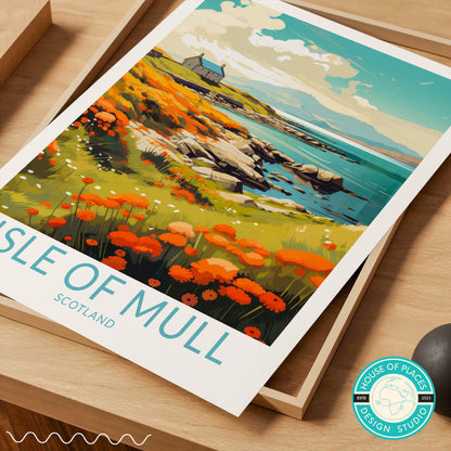 Isle of Mull travel poster – view 6