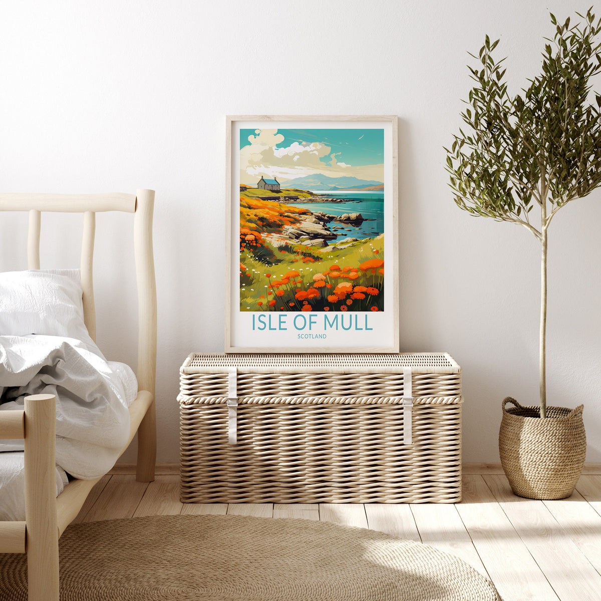 Isle of Mull travel poster – view 2