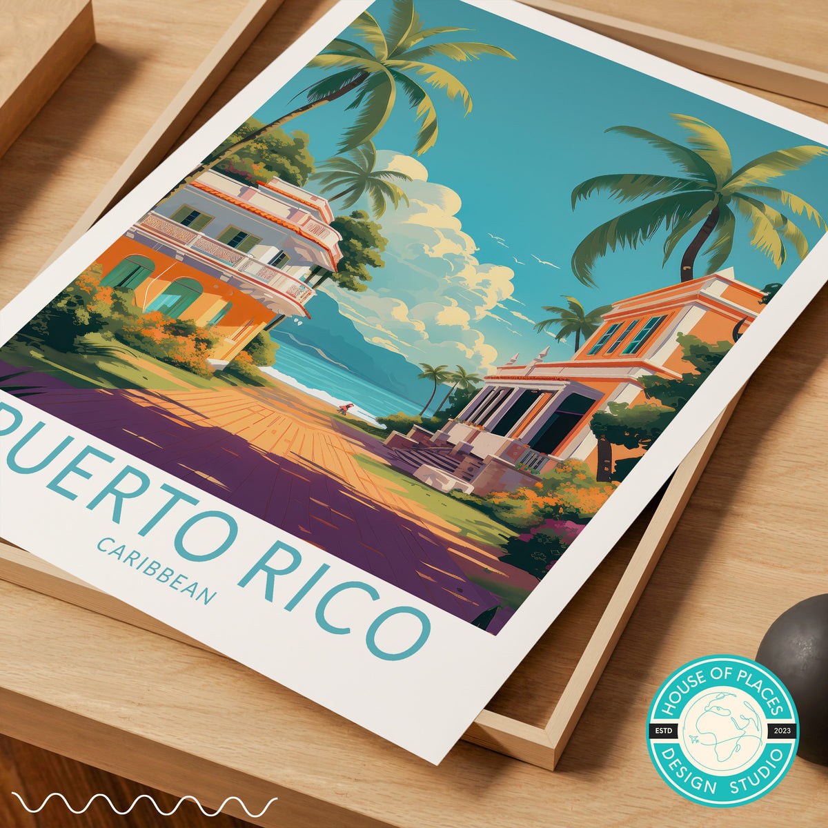 Puerto Rico travel poster – view 6