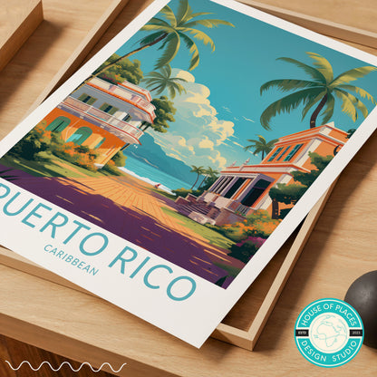Puerto Rico travel poster – view 6