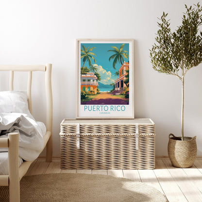 Puerto Rico travel poster – view 2