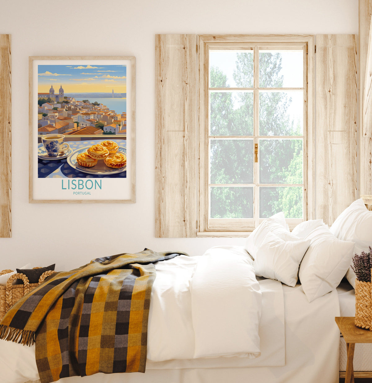 Lisbon travel poster – view 3