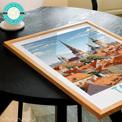 Tallinn travel poster – view 7