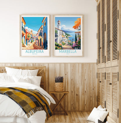 Albufeira travel poster – view 7