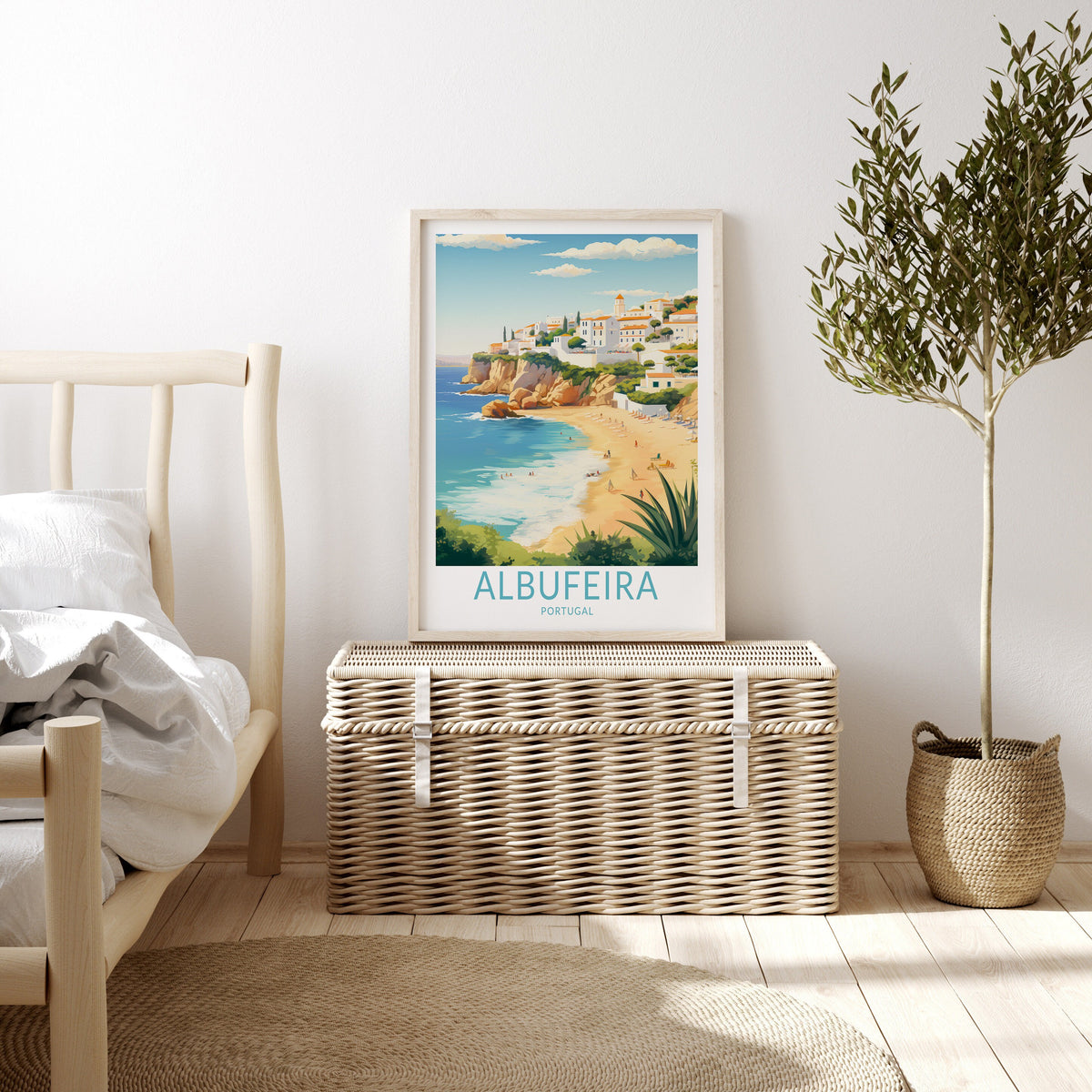 Albufeira travel poster – view 2