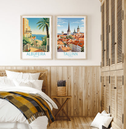 Albufeira travel poster – view 5