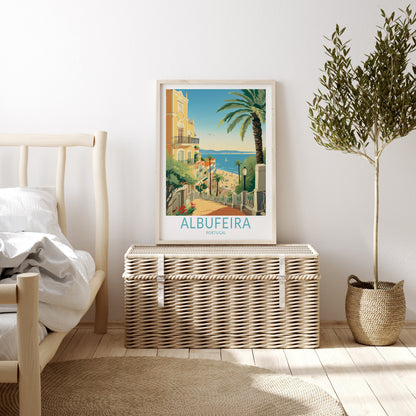 Albufeira travel poster – view 2