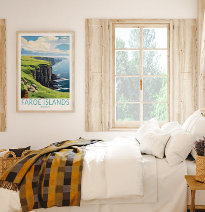 Faroe Islands travel poster – view 3